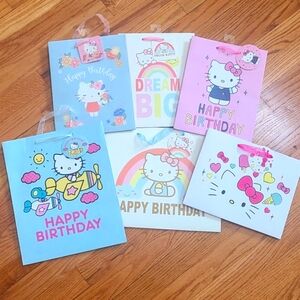 Hello Kitty Birthday Party Gift Bags 💕